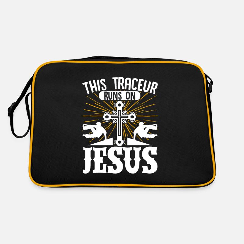 Parkour Freerunning Traceur Retro Tasche