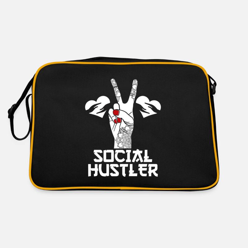 School Social Work Month Hand Retro Bag