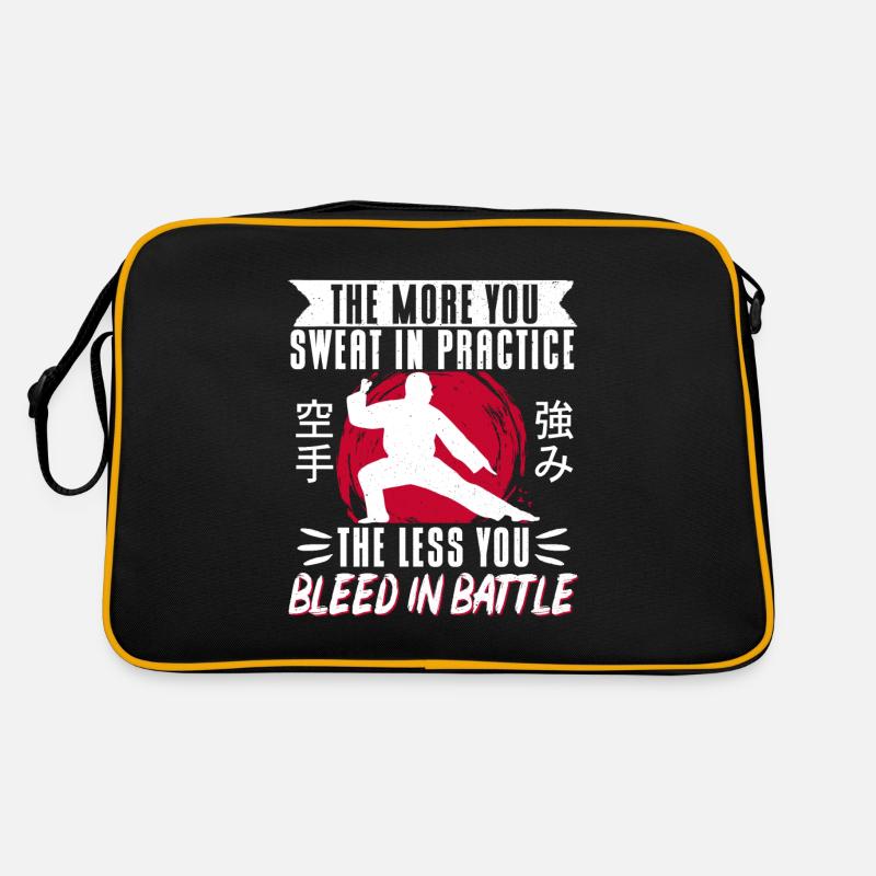 Karate Black Belt Gi Uniform The Retro Tasche