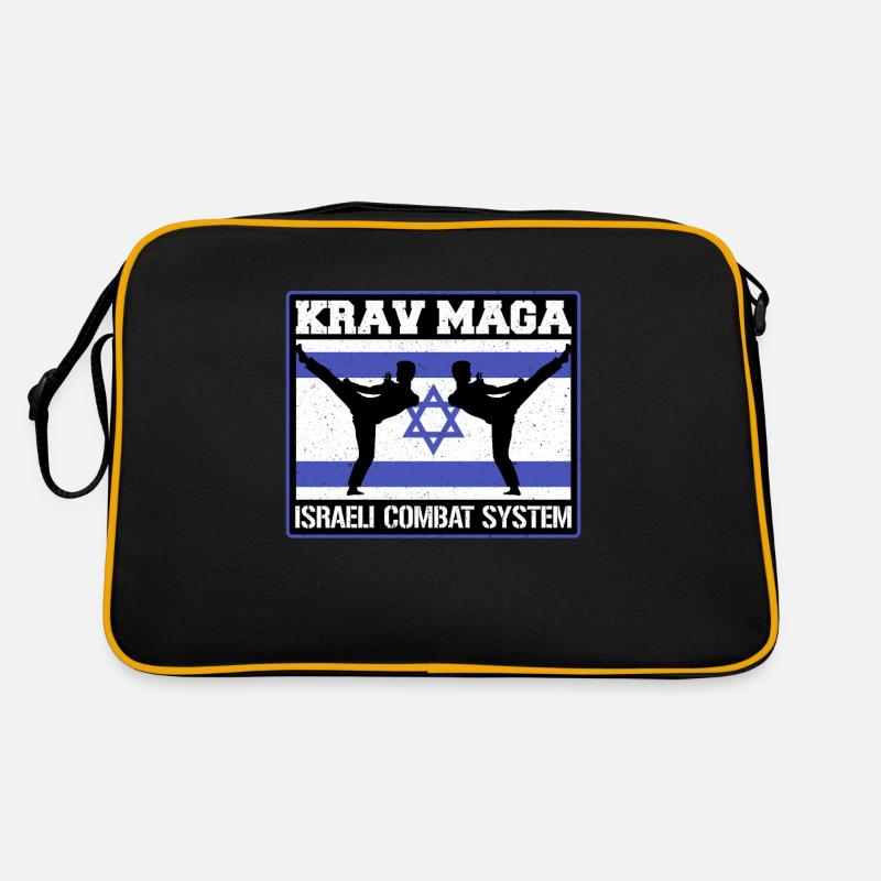 Krav Maga Apparel Israeli Self Retro Tasche