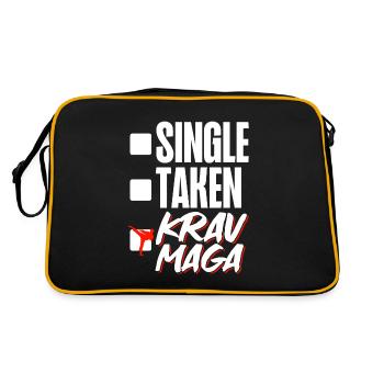 Krav Maga Apparel Israélien Self - Sac Retro - noir/or - Dos