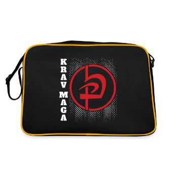Krav Maga Apparel Israélien Self - Sac Retro - noir/or - Dos