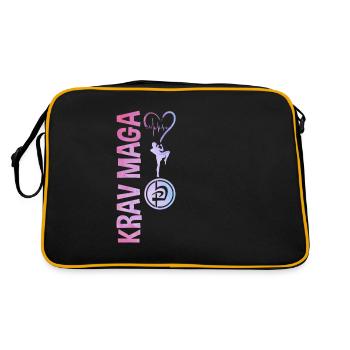 Krav Maga Apparel Israélien Self - Sac Retro - noir/or - Dos