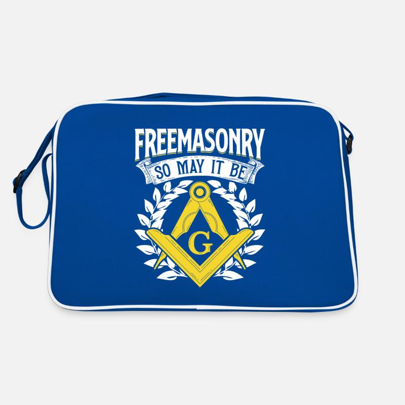 Masonic Freemasonry Fraternal Retro Tasche