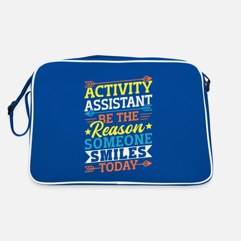 Activity Assistant Appreciation Retro Tasche
