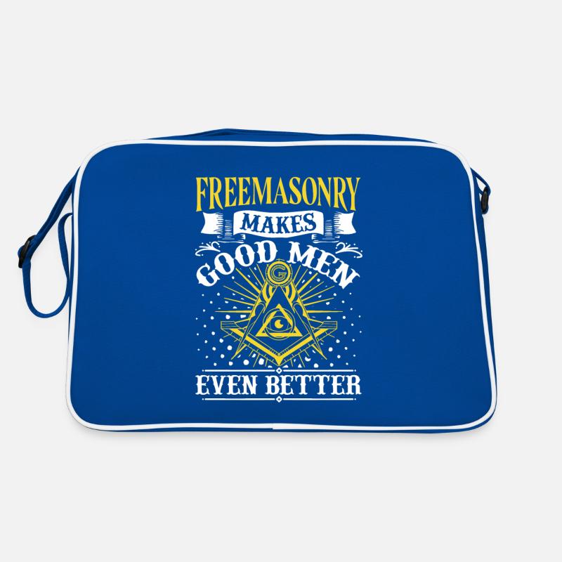 Masonic Freemasonry Fraternal Retro Tasche