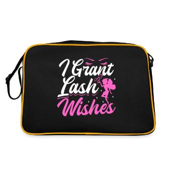 Makeup Artist Beautician & - Retro Tasche - Schwarz/Gold - Hinten