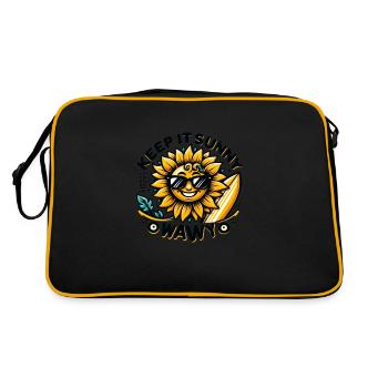 Gardez-le ensoleillé - Sac Retro - noir/or - Dos