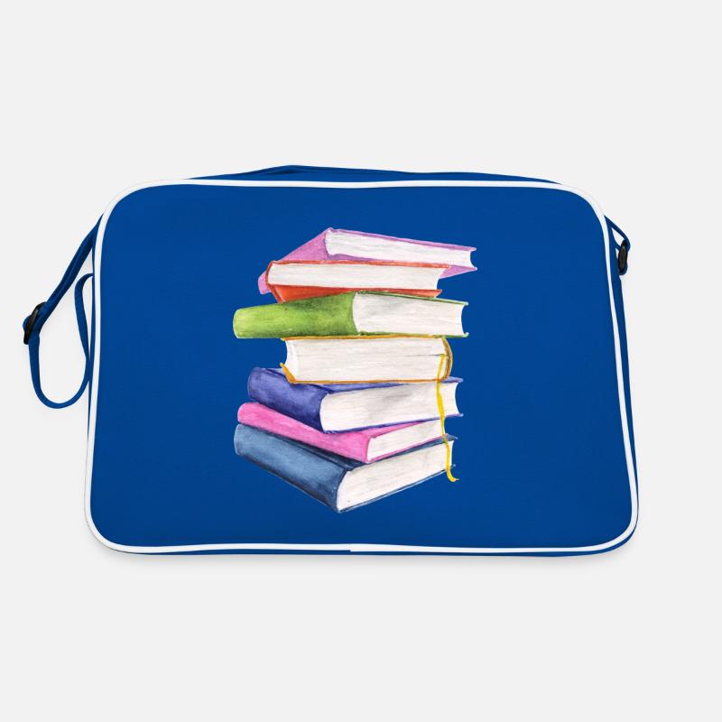 Bücher Retro Tasche