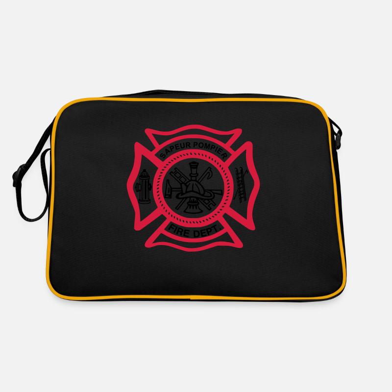 blason sapeur pompier Sac Retro