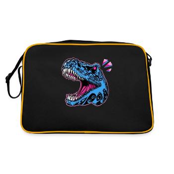 T rex Maori Pop - Retro Bag - black/gold - Back