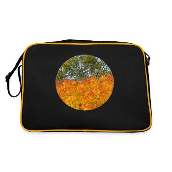 Autumn - Retro Bag - black/gold - Back