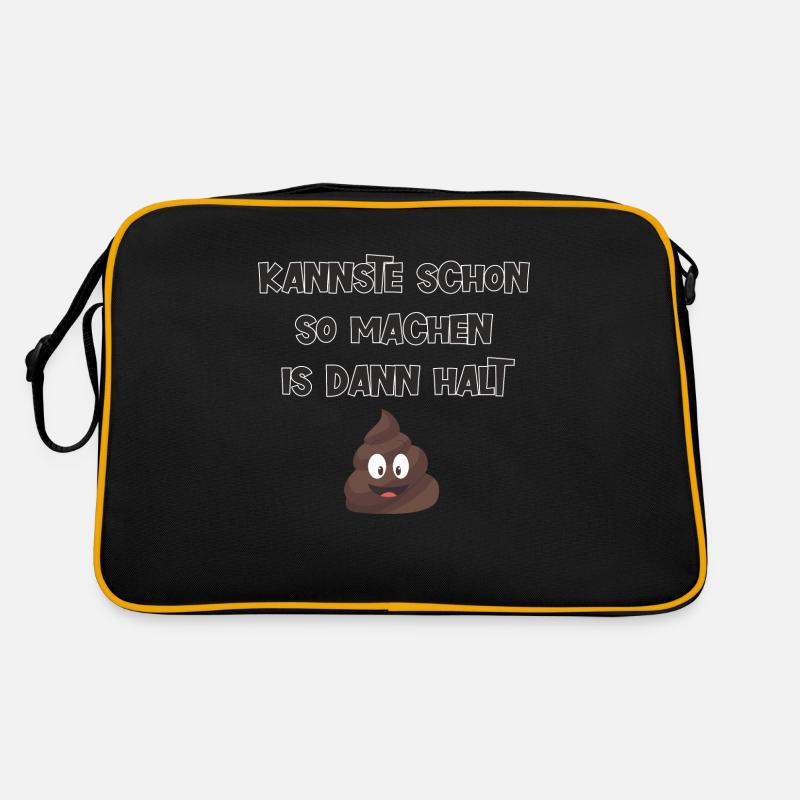 Kannste schon so machen is dann halt kacke Retro Tasche
