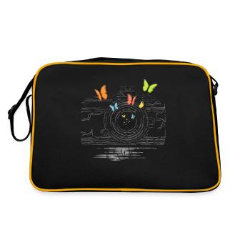 In the objective - Retro Bag - black/gold - Back