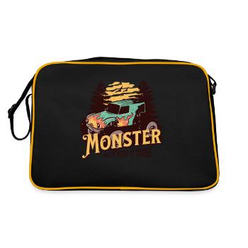 Monster Truck Keep It Tough Quatre roues directrices - Sac Retro - noir/or - Dos