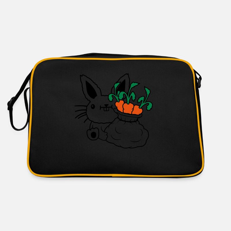 Carrots Vegetable Sack Easter Retro Bag