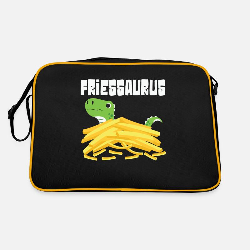 frites et dino Frites Cadeau Sac Retro