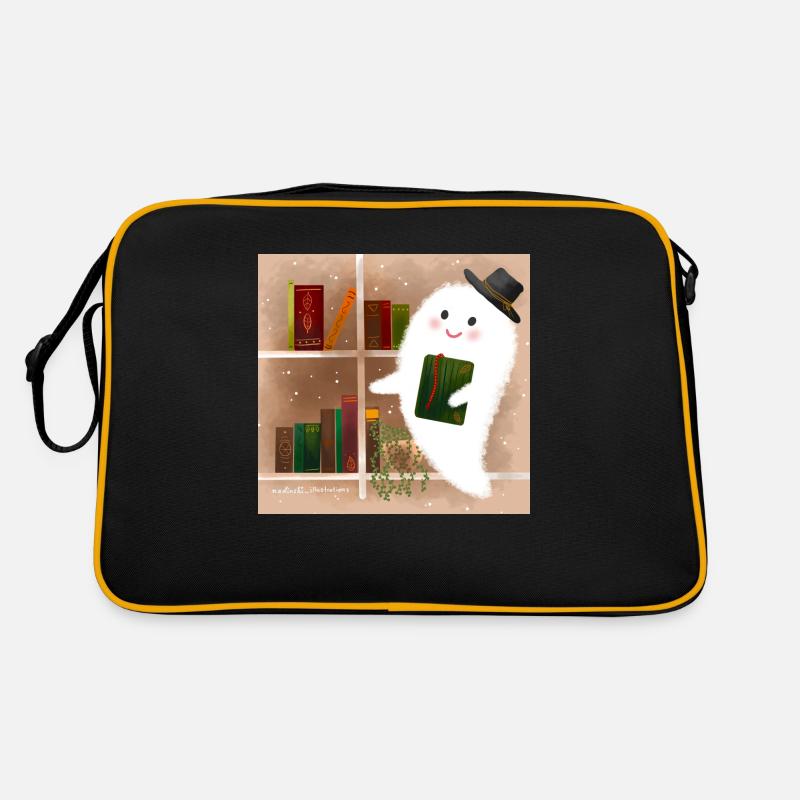 Geist und Bücher Retro Tasche