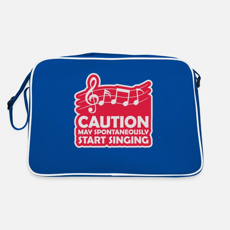 may spontaneously start singing Retro Tasche