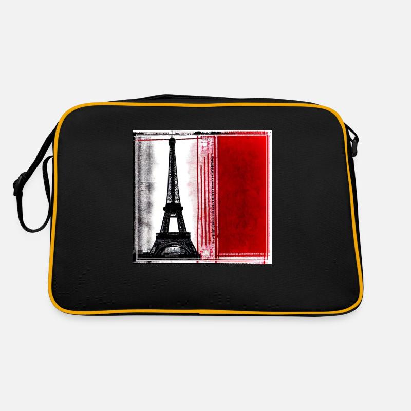 Paris Eiffelturm Retro Tasche