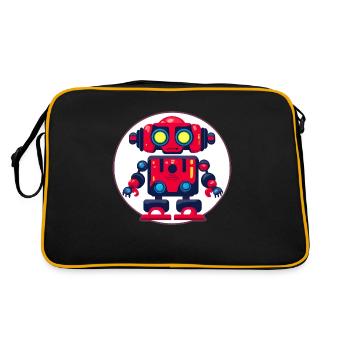 Coggy - Sac Retro - noir/or - Dos