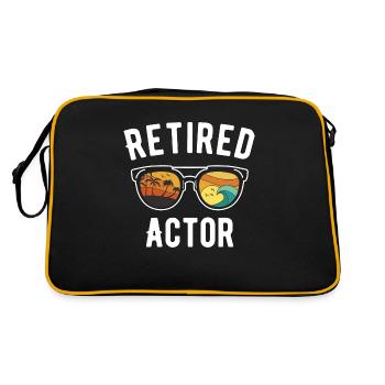 Béatitude à la retraite: icône hollywoodienne dans le - Sac Retro - noir/or - Dos