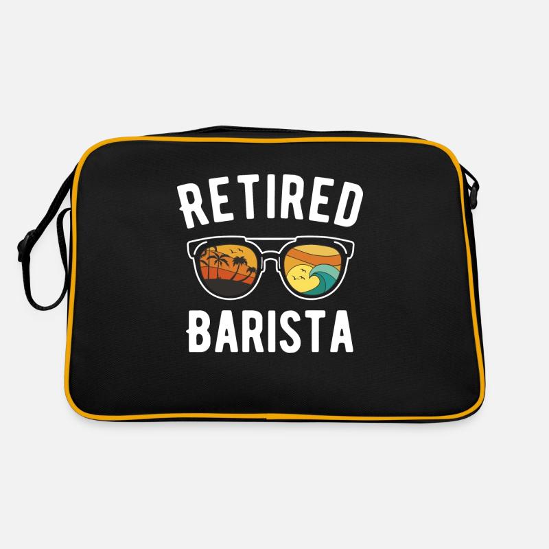 Beachy Retirement Vibes pour les amateurs de café Sac Retro