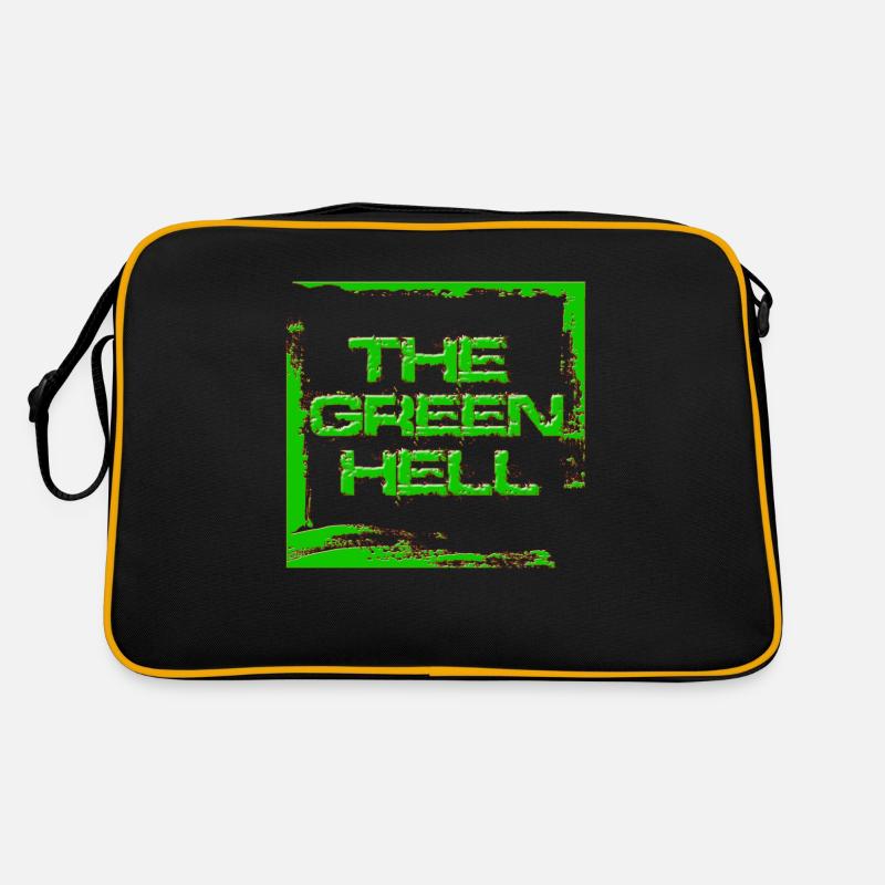 Green Hell Retro Tasche