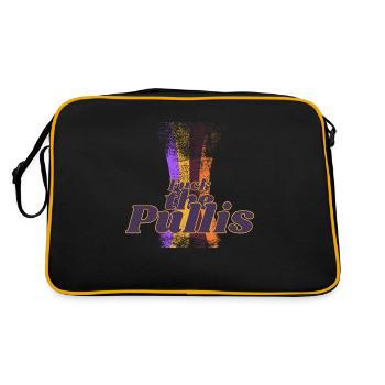Fuck le Pullis - Sac Retro - noir/or - Dos