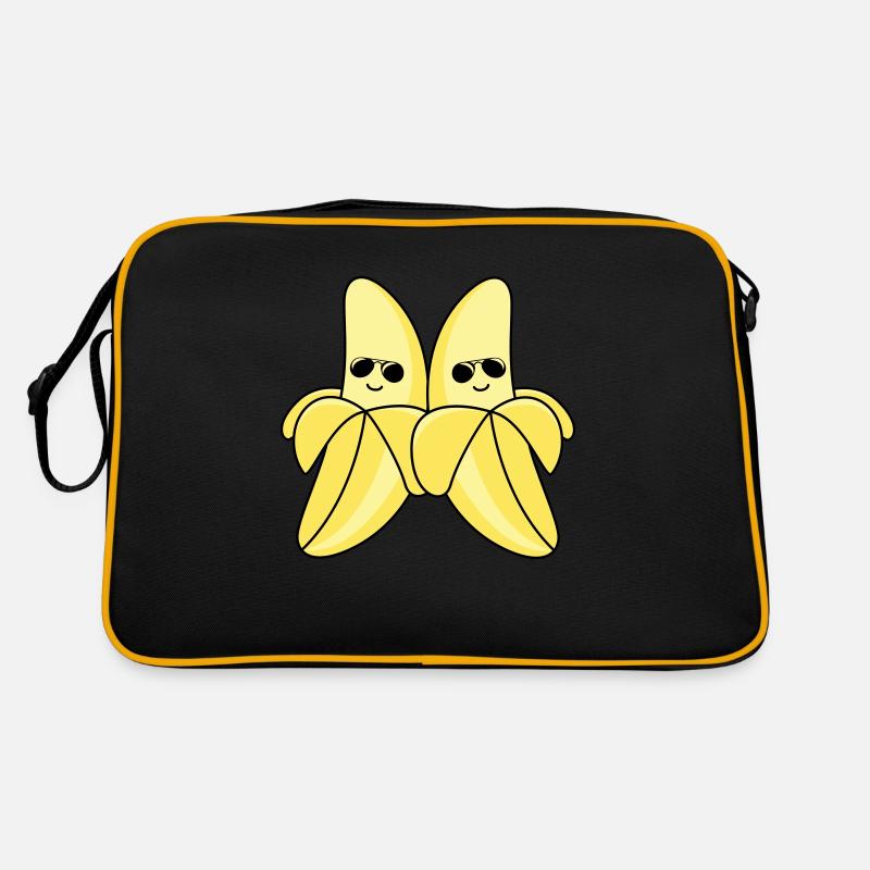 cool bananas Retro Tasche