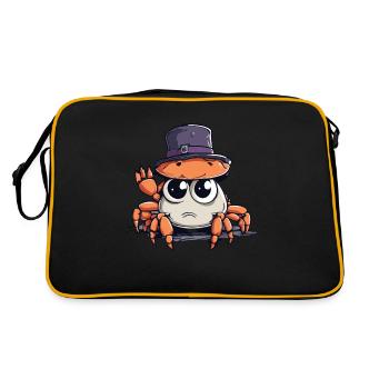 Sad Crab! - Sac Retro - noir/or - Dos