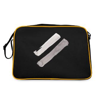 stripe - Retro Bag - black/gold - Back