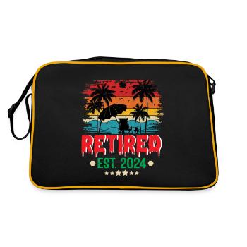Retired 2024 - Retro Bag - black/gold - Back