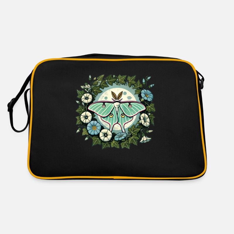 Luna Moth Retro Bag