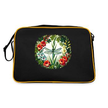 Dragonfly - Retro Bag - black/gold - Back