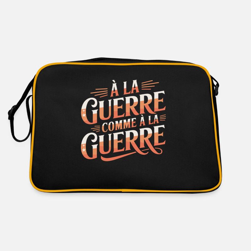 À la guerre comme à la guerre Sac Retro