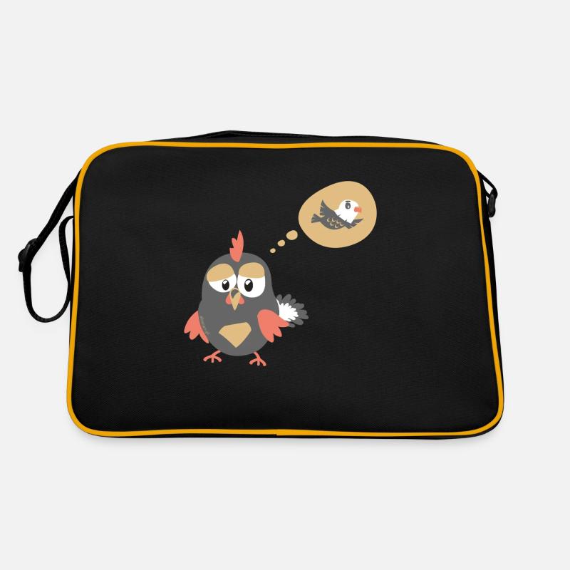 I have a dream - Sac Retro - noir/or