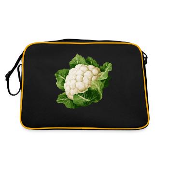 Cauliflower - Retro Bag - black/gold - Back
