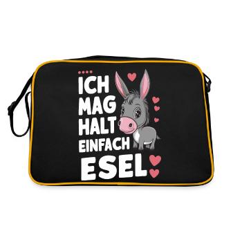 Donkey Donkey Mule Muli - Retro Bag - black/gold - Back