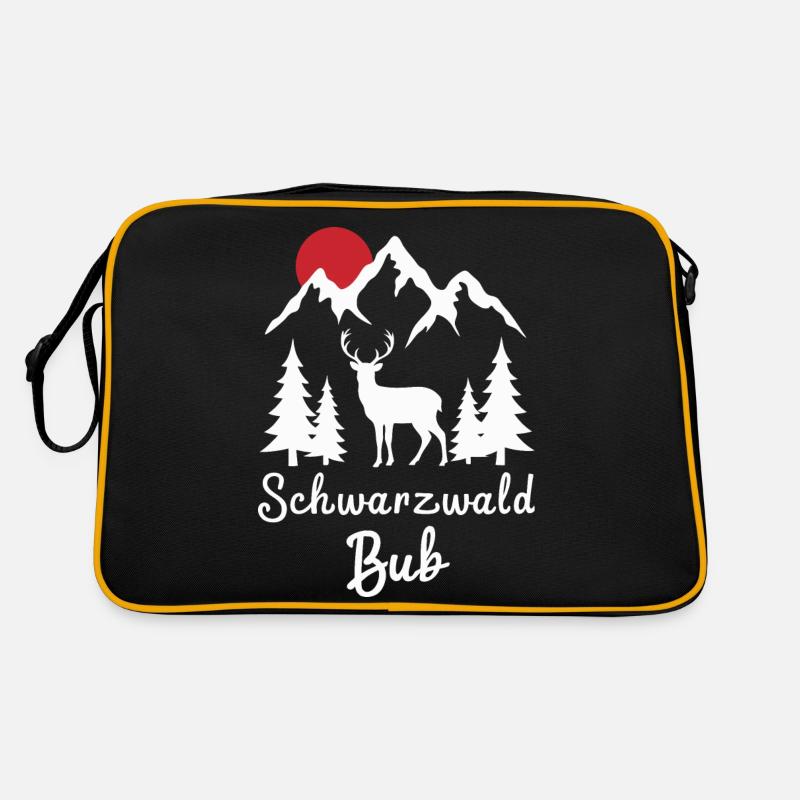 Black Forest Black Forest Baden-Württemberg Retro Bag