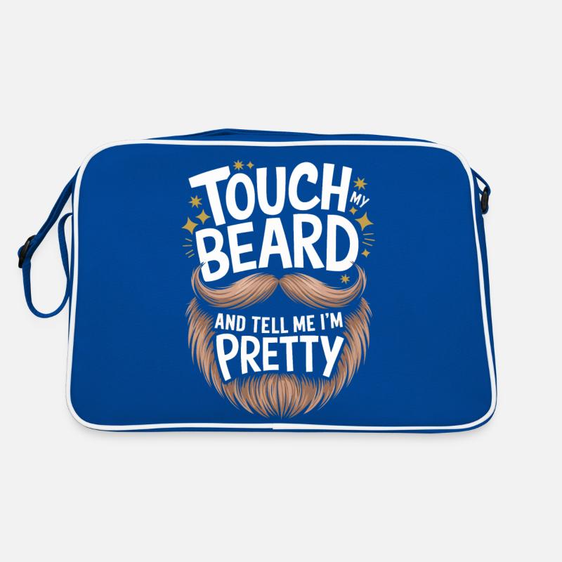 Beard Mustache Bearded Men Retro Bag