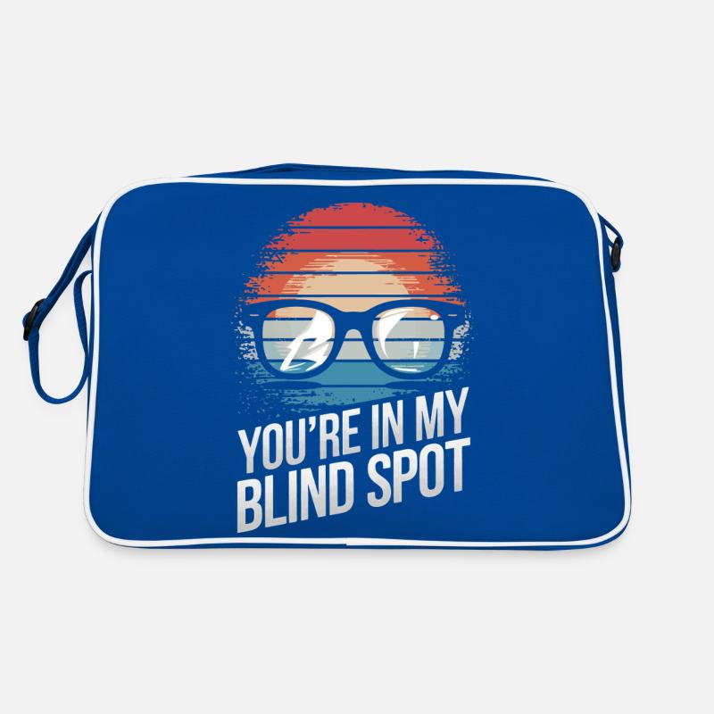 Blinde Blindheit Sehbehinderte Menschen Retro Tasche