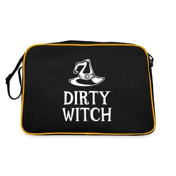Dirty Witch - Retro Bag - black/gold - Back
