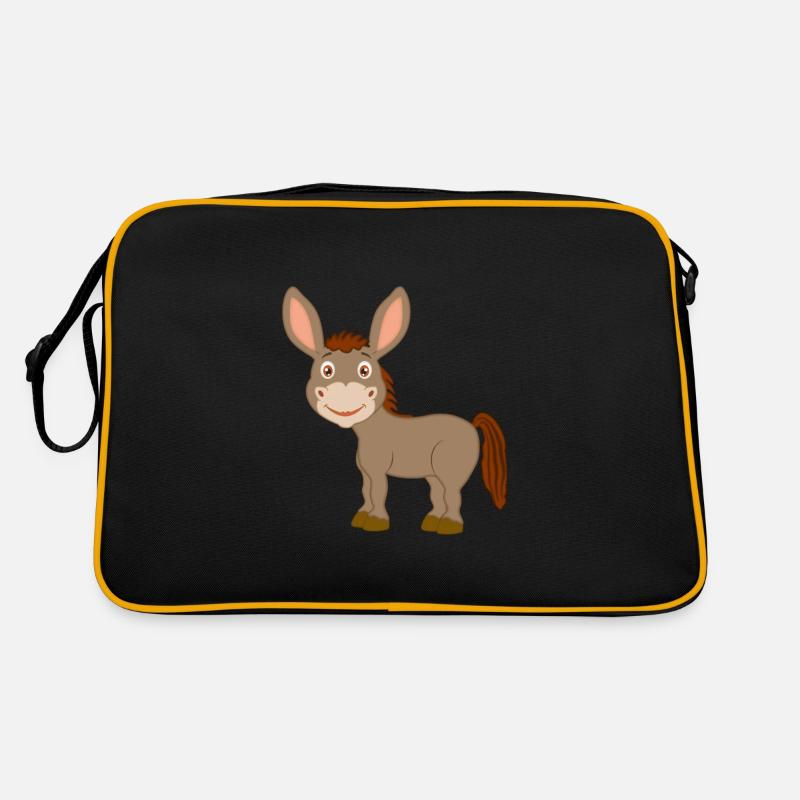 Bébé âne - âne Sac Retro