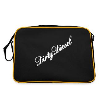 Diesel - Sac Retro - noir/or - Dos