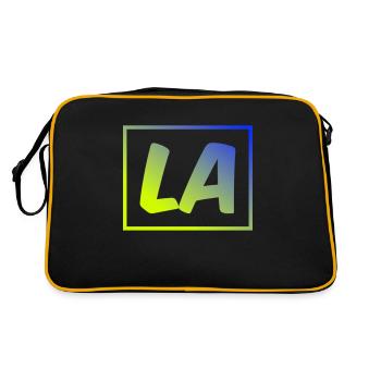 LA +++ Nouveau Design par Maximum Design : ) - Sac Retro - noir/or - Dos