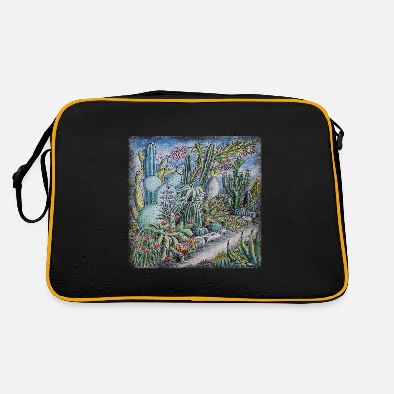 Cactus Jardin Rétro rétro Sac Retro