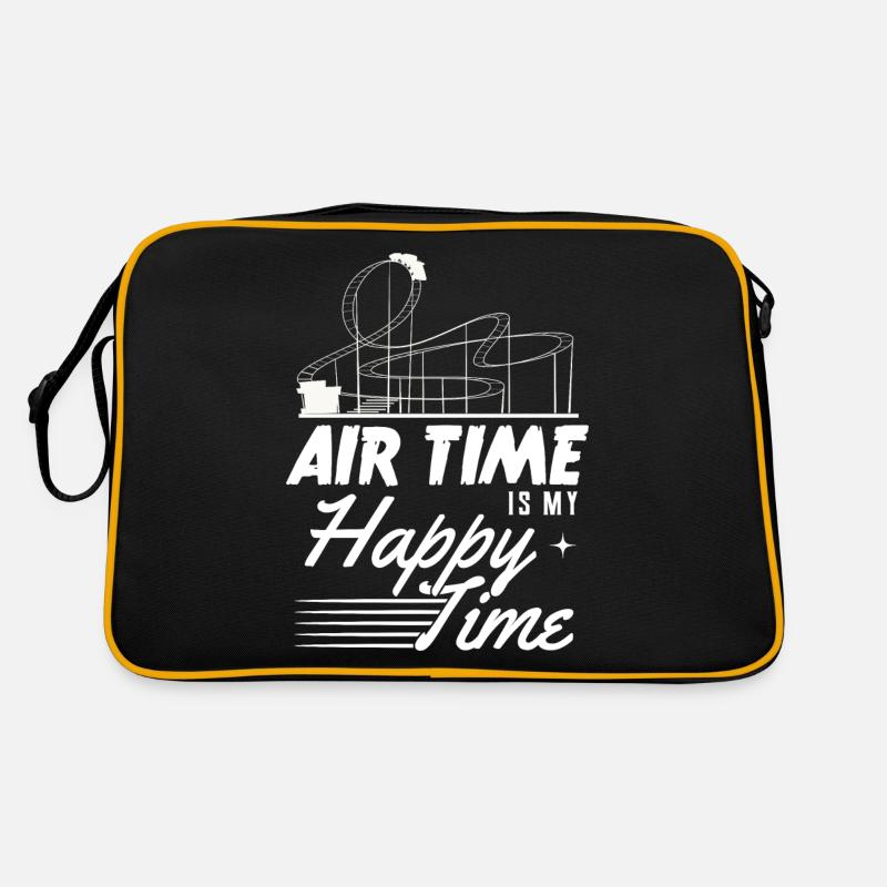 Achterbahn Retro Tasche