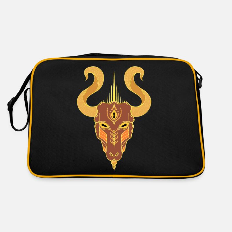 Cyberziege - Gold Retro Tasche