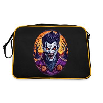Gruseliges Halloween-party-kostüm Vampir - Sac Retro - noir/or - Dos